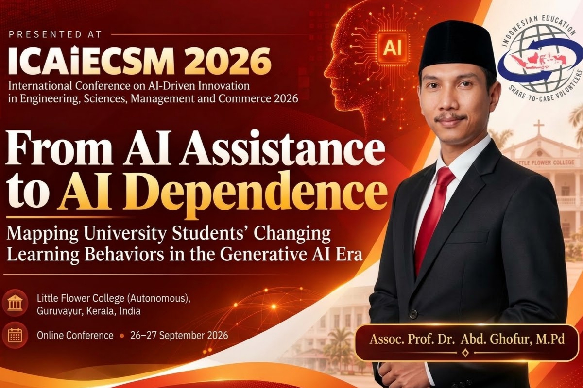 Dosen Prodi TBI UIN Madura Jadi Keynote Speaker pada Konferensi Internasional ICAiECSM 2026 di India