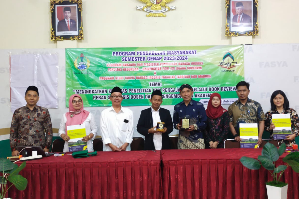 FAKULTAS TARBIYAH  DAN PRODI TADRIS BAHASA INGGRIS  IAIN MADURA TEKEN MoU dan MoA PERKUAT TRI DHARMA PERGURUAN TINGGI