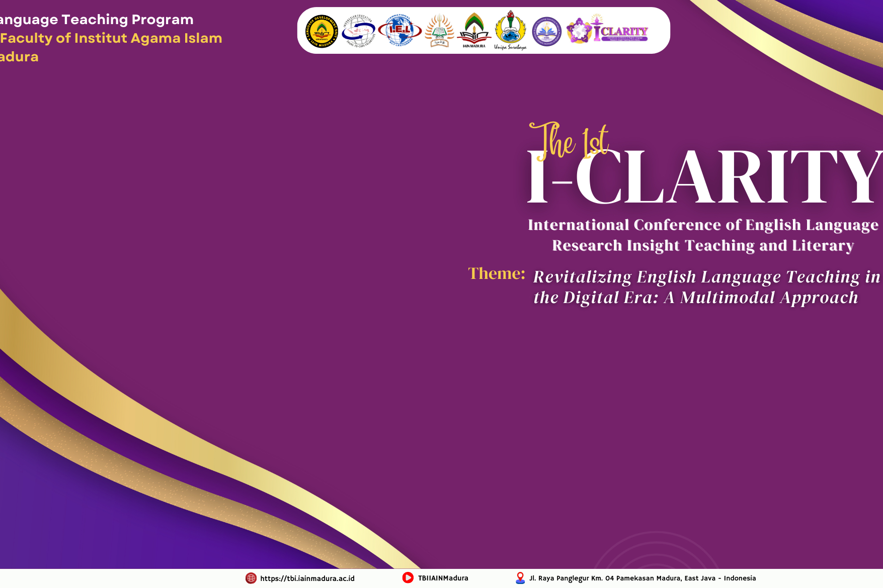 Prodi Tadris Bahasa Ingris IAIN Madura Gelar Konferensi Internasional dengan Tema "International Conference of English Research insight Teaching and Literary"