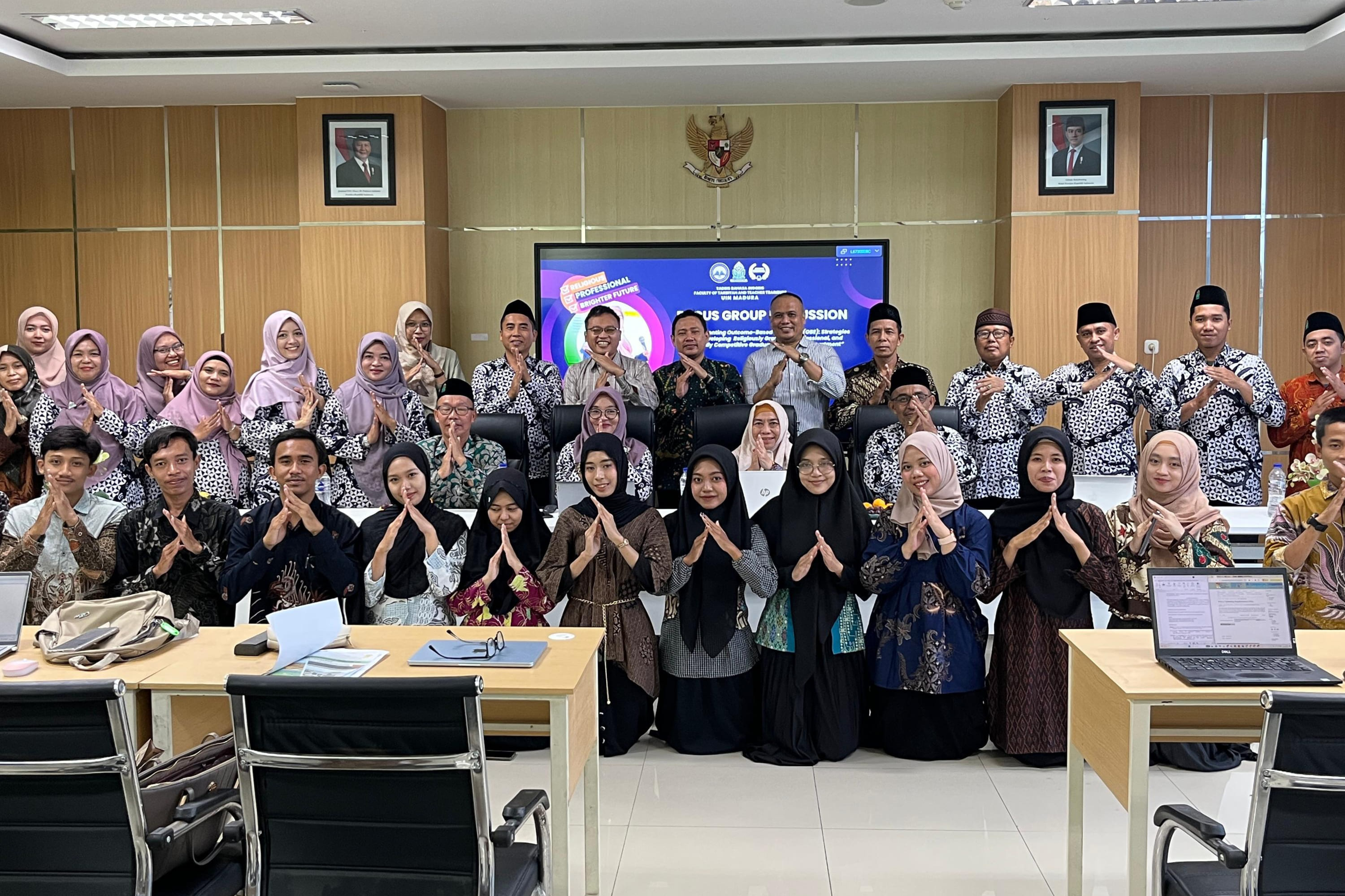Prodi Tadris Bahasa Inggris Gelar FGD Bahas Penerapan OBE untuk Hasilkan Lulusan Berkarakter dan Berdaya Saing Global